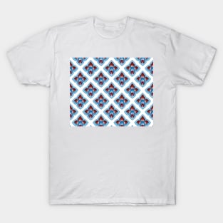 Blue Thai Pattern T-Shirt